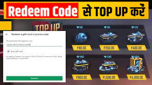 The free fire gift card can give you up to rs. Free Fire Me Redeem Code Se Top Up Kaise Kare How To Top Up Redeem Code In Free Fire Redeem Code Youtube