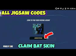 Jigsaw free fire all codes,free fire new event,operation chrono,guess the ambassador event,how to complete new event,how to. Free Fire All Jigsaw Pieces Code