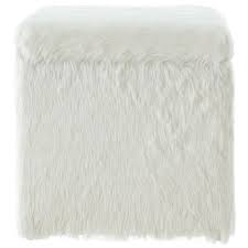 Discover ottomans & storage ottomans on amazon.com at a great price. Brika Home Faux Fur Storage Ottoman In White Br 1890219