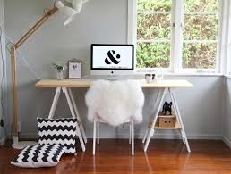 een bureau op schragen staffelei haus deko haus interieurs