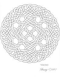New Celtic Knot By Ceramicsmaster On Deviantart Mandala Coloring Pages Geometric Coloring Pages Celtic Coloring