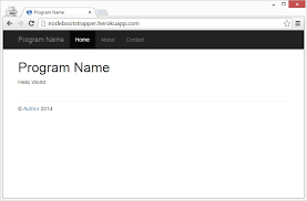 Your First Node Js Web Application In 15 Easy Steps Primary Objects