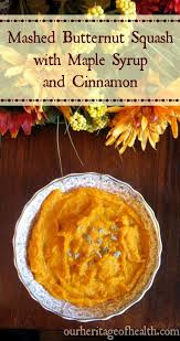 Mashed Butternut Squash With Maple Syrup And Cinnamon Mashed Butternut Squash Food Cinnamon Recipes