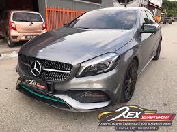 Alot of owners assume they need a fast car to have chassis bars installed, thinking it's only to improve their driving stability and steering control. Facelift W176 A Class A180 A200 A250 A45 Amg Front Canard Carbon Fiber Rexsupersport Specializes In Providing Carbon Fibre Parts And Accessories