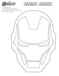 You can use our amazing online tool to color and edit the following iron man mask coloring pages. Avengers Coloring Pages Iron Man Mask