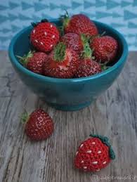 Erdbeeren Hakeln Kostenlose Anleitung Hier Im Blog Erdbeeren Hakeln Erdbeere Anleitungen