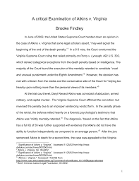 According to the supreme court's rules, the petitioner has a certain amount of time to write a brief, not to exceed 50 pages, putting forth his/her legal case concerning the the court hears oral arguments in cases from october through april. A Critical Examination Of Atkins V Virginia Brooke Findley
