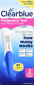Clearblue Pregnancy Test With Weeks Indicator 2 Count Packaging May Vary
