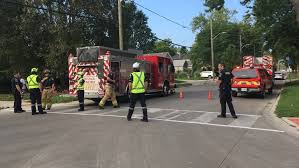 Grey Street crash that severs gas line under police investigation