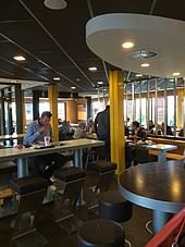 Mcdonalds and mccafe fastfood restaurant inside train stration (berlin hauptbahnhof). Mcdonald S Wikipedia