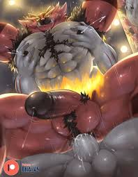 Incineroar X Machoke – Gay Porn Comic
