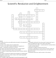 Several times during the lecture. The Enlightenment Crossword Puzzle Wordmint