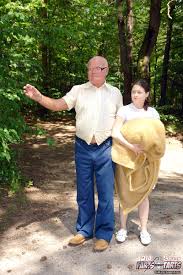 OFYT Grandpa seduces a girl in the local bar