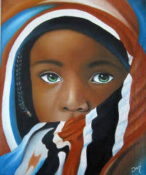 Pintura Óleo Lienzo Retrato de España