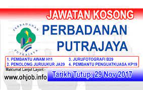 Možnosti trávenia voľného času v blízkosti atrakcie perbadanan putrajaya. Jawatan Kosong Ppj Perbadanan Putrajaya 29 November 2017 Jawatan Kosong Kerajaan Swasta Terkini Malaysia 2021 2022