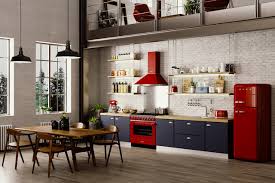 Then, you can add red appliances like a red stand mixer, toaster, or red pots and pans to match the theme. Red Appliances For Kitchen