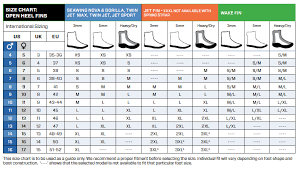 59 Curious Scubapro Rock Boots Size Chart