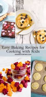 Easy Baking Recipes For Cooking With Kids Dessert For Two Easy Baking Recipes Easy Baking Small Batch Baking