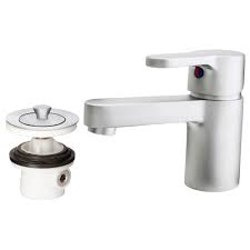 .handle centerset bathroom faucet with touch2o (click here) under an an ikea gordmorgon floating vanity. Home Furniture Store Modern Furnishings Decor Ikea Faucet Black Faucet Bathroom Replace Bathroom Faucet