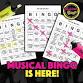 Musical Bingo event image
