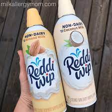 Dairy Free Spray Whip Cream Coconut Almond Reddi Wip