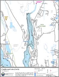 Candlewood Lake Map Northeastbass