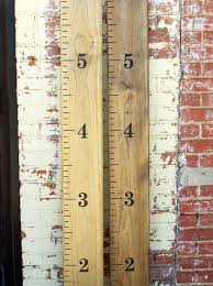 how to diy a growth chart