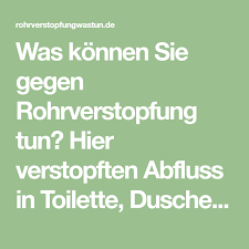 Wie Funktioniert Ein Siphon Als Geruchssperre Verstopfte Abflusse Rohre Verstopfung