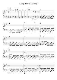 Danny boy (londonderry air) 5. Deep Stone Lullaby Wip Michael Salvatori Sheet Music For Piano Solo Musescore Com