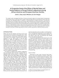 Namun, menggunakan fungsi ini akan membuat perbedaan pada saat memasukkan file yang sama untuk beberapa waktu. Pdf A Prospective Study Of The Effects Of Marital Status And Family Relations On Young Children S Adjustment Among African American And European American Families
