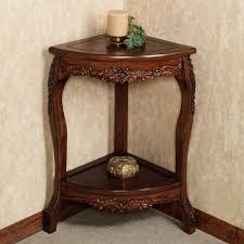 Victoriana Corner Pedestal Tablenatural Cherry Corner Table Designs Corner Accent Table Accent Table Decor