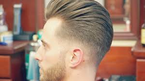 To get the modern look, just use your fingers to continue to style your hair back. How To Do An Undercut With A Slicked Back Pompadour Youtube