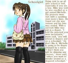 Diapered Anime 2 Anime Anime Baby Diaper Boy