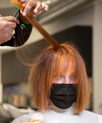 Ready to finally find your ideal haircut? Copper Bob With Bangs Queen S Gambit Haircut Video