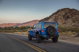 You asked for a wrangler with a 6.4l v8 engine. 2021 Jeep Wrangler Rubicon 392 Arrives As A 470 Hp Off Roading Suv