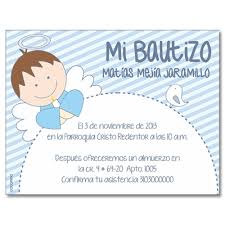 Invitaciones De Bautizo