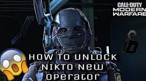 To find it, go to the operator select tab in modern warfare and switch to allegiance. How To Get Nikto Call Of Duty Modern Warfare Season 1 Battle Pass Youtube