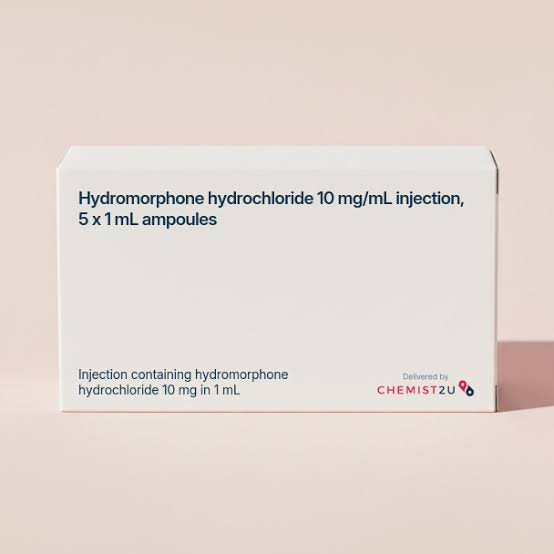 Hydromorphone (Dilaudid) as a highly concentrated injection solution for clinical use, AI generated