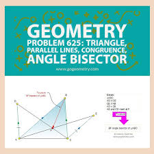 Poster And Typography Of Problem 625 Triangle Parallel Lines Congruence Angle Bisector Geometry Problems Education Math Mathematics Education