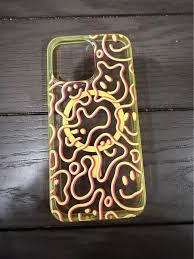 EUC HeyDay iPhone 14 Pro Max hard neon case with Magsafe