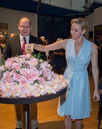 Princess charlene de monaco rose has pink, frilly roses blooming from spring to fall. Princess Charlene Made Her First Public Appearance Since Announcing Her Pregnancy Hello