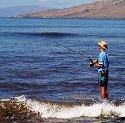 Work both sides of rocky points on a beach, stream outflows(very few), . Mike S Maui Shorefishing Tips Fish Maui