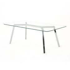 59 Zavier Rectangular Dining Table Clear Christopher Knight Home Rectangle Dining Table Rectangular Dining Table Dining Table