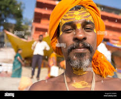 Indian monk Banque de photographies et d'images à haute résolution