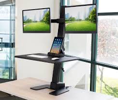 Select the department you want to search in. Desktop Black Sit Stand Workstation Mount It Monitor Ergonomic Free Standing Adjustable Gas Spring Arm Standing Desk Sit Stand Converter For Laptop Computer Workstations Desks Workstations Fcteutonia05 De