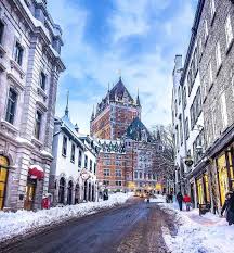 Is There Anything More Magical Than Old Quebec City In The Winter Time Quebeccity Explorecanada Visitquebec Touri Quebec City Quebec Summer Vacation Spots