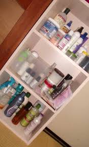 For someone who relies heavily on homemade hair products, i have far too many hair products, and not a lot of space to store them. Below The Waist My Love Affair Hair Product Storage Hair Product Organization Hair Products Storage Hair Product Storage