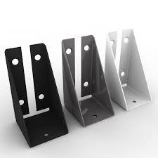 Adding a secondary handrail is easier than ever with the fe26 iron handrail bracket. Raillok Bracket Deckstore