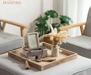 Amazon.com: Hanobe Bandeja otomana grande para servir ...