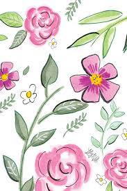Pink Flowers Iphone Wallpaper Home Screen Panpins Pink Flowers Wallpaper Flower Wallpaper Floral Wallpaper